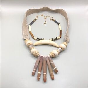 Twine and Twig Sea Urchin Spine Necklace + Free Extra Statement Boho Festival